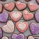 Gingerbread hearts. Gingerbread Cookies Set. cookiezanna. My Livemaster. Фото №5