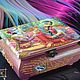 Box 'Krishna and Radha', Indian style. Esoteric Mandala. Sector South-East. My Livemaster. Фото №12
