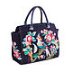Order Bag ' Embroidery parrot'. Pelle Volare. Livemaster. . Classic Bag Фото №3