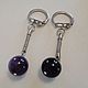 Keychain with black agate large! ball 16 mm. Key chain. marusjy. My Livemaster. Фото №5