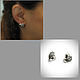 Angel Wings Earrings. Silver wings. Silver 925 sample, Earrings, Turin,  Фото №1