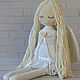 Ангел, интерьерная кукла, агелочек в белом, ангелок. Интерьерная кукла. Виктория (kuklandia). Ярмарка Мастеров.  Фото №5