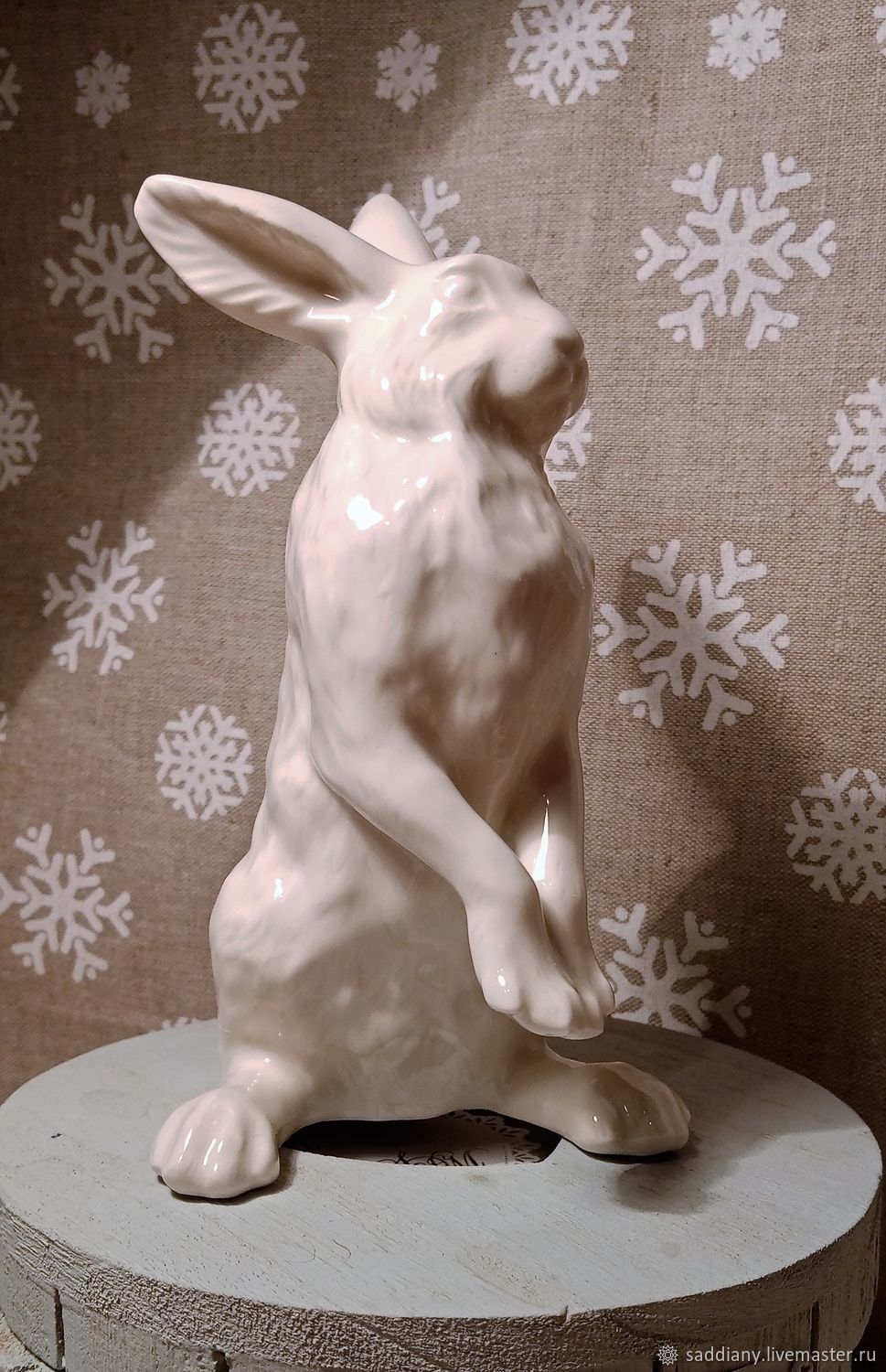 Скульптура заяц в интернет-магазине на Ярмарке Мастеров | Новогодние ...