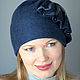 Hat felted feminine, Caps, Khabarovsk,  Фото №1