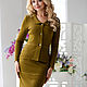 The suit is 'Dark olive'. Suits. Designer clothing Olesya Masyutina. Online shopping on My Livemaster.  Фото №2