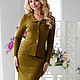 Костюм "Dark olive". Костюмы. Масютина Олеся. Интернет-магазин Ярмарка Мастеров.  Фото №2