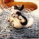 Order Chihuahua. strand of wool. Livemaster. . Stuffed Toys Фото №3
