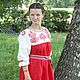 Платье "Кружевная Макошь". Платья. СЛАВный стиль от Заряны и Анны. Ярмарка Мастеров.  Фото №5