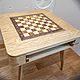 Игровой стол-трансформер с шахматным полем. Столы. CNC-Wood. Ярмарка Мастеров.  Фото №8