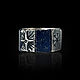 Заказать Кольцо Богини Иштар шумеры серебряное с лазуритом. Aventure.Jewelry. Ярмарка Мастеров. . Кольца Фото №3