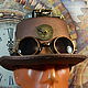 Шляпа цилиндр + гогглы стимпанк "Steampunk Dentleman-ХХ". Атрибутика субкультур. Neformal-World (Alexander Rusanov). Ярмарка Мастеров.  Фото №6