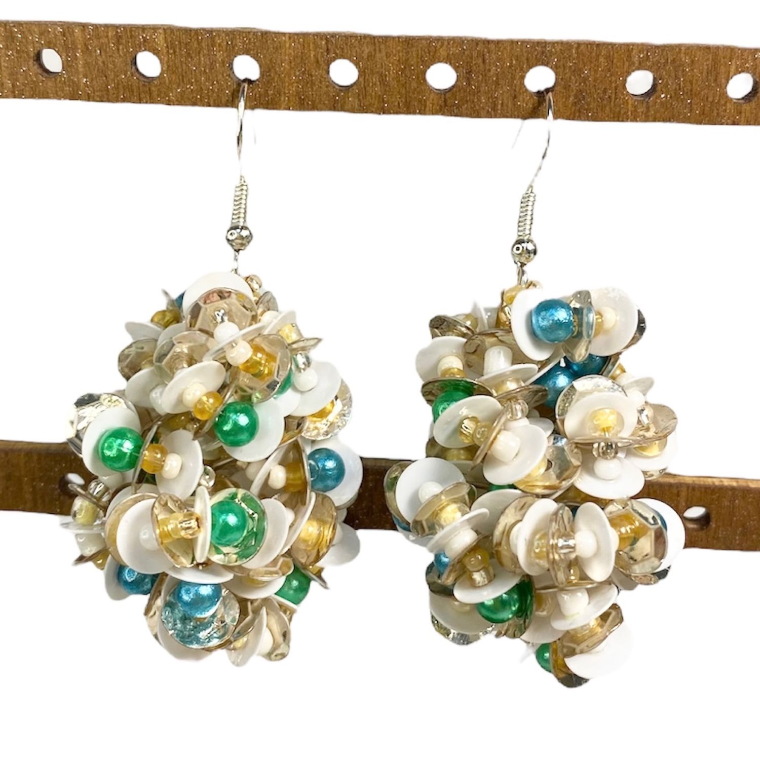 Серьги ручной работы «Хинди 2» в интернет-магазине Ярмарка Мастеров по ...