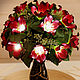 Bouquet-light of bells 'Poppy color'. Nightlights. Elena Krasilnikova. Online shopping on My Livemaster.  Фото №2