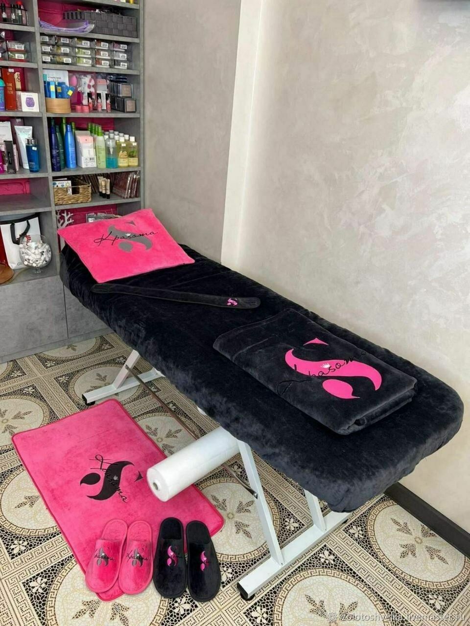 Текстиль для салона красоты / пошив, брендирование в интернет-магазине ...