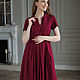 PETRA cotton dress! in cherry color, Dresses, Moscow,  Фото №1