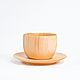 Order A couple of tea from the Siberian Cedar (Cup saucer) NC31. ART OF SIBERIA. Livemaster. . Mugs and cups Фото №3