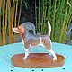 Винтаж: Beswick фоксахаунд бигль фарфоровая статуэтка. Статуэтки винтажные. A_Queentage. Ярмарка Мастеров.  Фото №4
