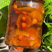 Сувениры и подарки handmade. Livemaster - original item Apricot jam with lemon, orange, kernels. Handmade.