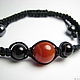 Shamballa bracelet carnelian and agate. Bead bracelet. Beautiful gifts for the good people (Alura-lights). Online shopping on My Livemaster.  Фото №2