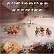 Серьги-пусеты “Christmas cookies. Caramels”. Серьги-пусеты. Дизайн-студия «Среды» Хаврониной М.. Интернет-магазин Ярмарка Мастеров.  Фото №2