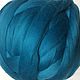 Australian Merino Dark Turquoise.Germany.19 MD. Wool. Wool. KissWool. My Livemaster. Фото №4