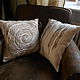 Las almohadas de diván 'Eco' valyanye kit. Pillow. silk and felt. Online shopping on My Livemaster.  Фото №2