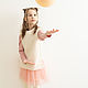 Жилет воздушный (альпака) для девочки. Жилет. VA kids knitwear. Ярмарка Мастеров.  Фото №13