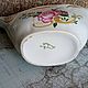 Винтаж: Соусник фарфоровый, Дулево. Тарелки винтажные. ВИНТАЖ + handmade. Ярмарка Мастеров.  Фото №5