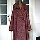 Coat big size 'Red speckled'. Coats. Lana Kmekich (lanakmekich). Online shopping on My Livemaster.  Фото №2