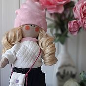 Куклы и игрушки handmade. Livemaster - original item Bolsheviki: Knitted doll. Pauline.. Handmade.