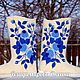 Snow maiden boots. ' BLUE ROSES', boots with embroidery. Felt boots. валенки Vladimirova Oksana. Online shopping on My Livemaster.  Фото №2