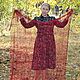 Handkerchief openwork ' Elizabeth' downy burgundy. Shawls1. Down shop (TeploPuha34). My Livemaster. Фото №4