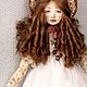 Дом нашла Дафна "Эпоха невинности ". Шарнирная кукла. Куклы Мироновой Любови. Интернет-магазин Ярмарка Мастеров.  Фото №2