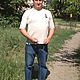 Заказать Вязаная  мужская футболка из 100 % конопли "Русский выбор". Одежда из травы. Ярмарка Мастеров. . Футболки и майки мужские Фото №3