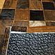  ковёр ручной работы из шкур коровы. Ковры для дома. Luxury Patchwork. Ярмарка Мастеров.  Фото №6