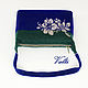 Bags: Handbag with silver flower. Classic Bag. Valti. My Livemaster. Фото №6