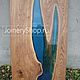 Стол Река из слэбов Краснодарского карагача. Столы. Joineryshop. Ярмарка Мастеров.  Фото №6