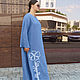 Boho dress blue colour Camomile. Dresses. NATALINI. My Livemaster. Фото №7