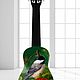 Укулеле "Цветущий сад" гавайская гитара. Укулеле (гавайская гитара). Guitar & Ukulele art Studio. Ярмарка Мастеров.  Фото №4