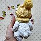 Мишка тедди, белый мишка, полярный мишка. Мишки Тедди. Vivika12. Ярмарка Мастеров.  Фото №6