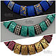 Metallic Necklace (700) designer jewelry. Necklace. Svetlana Parenkova (parenkova). My Livemaster. Фото №12