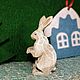 Wooden Toy Souvenir Rabbit. Miniature figurines. Shop Oleg Savelyev Sculpture (Tallista-1). Online shopping on My Livemaster.  Фото №2