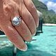 Таитянский жемчуг кольцо 12.8 мм. Кулон. Жемчужина ТАИТИ (borabora). Ярмарка Мастеров.  Фото №6
