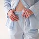 Пижама Hattie с брюками-палаццо из итальянского хлопка. Пижамы. SELFDOM. Ярмарка Мастеров.  Фото №5
