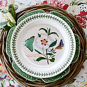 Посуда handmade. Livemaster - original item Vintage plate Portmeirion Botanic Garden England. Handmade.