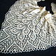Copy of Ivory wedding shawl. Knitted bridal shawl, Lace wedding scarf. Wedding outfits. Lace Shawl by Olga. My Livemaster. Фото №5