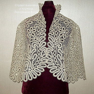 Аксессуары ручной работы. Ярмарка Мастеров - ручная работа Пелерина "Вологда". Handmade.