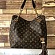 Винтаж:  Сумка-шоппер Louis Vuitton с монограммой. Сумки винтажные. Chic bags. Интернет-магазин Ярмарка Мастеров.  Фото №2