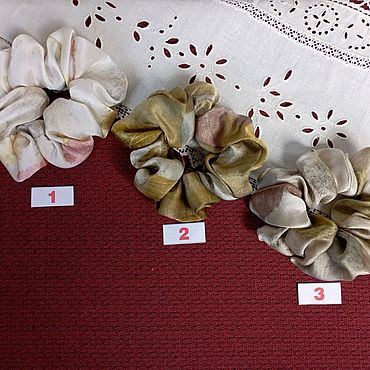 Резинка для волос скранч из натурального шелка. . Аксессуары ручной работы - Ярмарка Мастеров Аксессуары ручной работы. Ярмарка Мастеров - ручная работа Резинка для волос скранч из натурального шелка. Handmade.