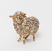 Для дома и интерьера handmade. Livemaster - original item The Golden lamb.. Handmade.